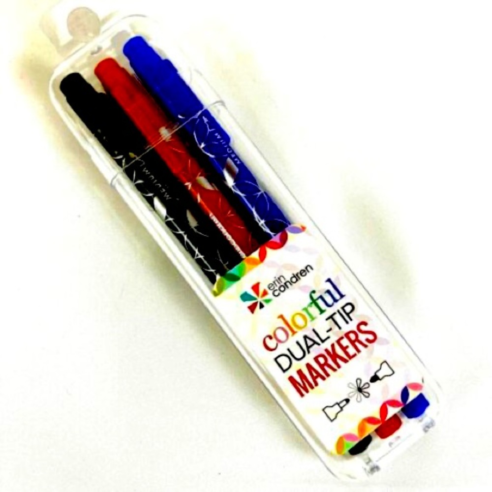 erin condren 3 Pack Duel Tip Marker Pens